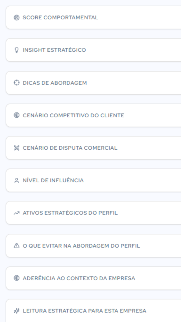Opta Data Pro - Ideal para times comerciais estratégicos, operações B2B, inteligência de mercado e empresas que desejam aprofundar a leitura de perfis, priorizar oportunidades e vender com mais precisão.